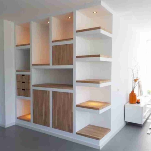 estanterias en pladur, muebles en pladur, armarios empotrados en pladur reformas integrales pisos viviendas estudiok5.com madrid